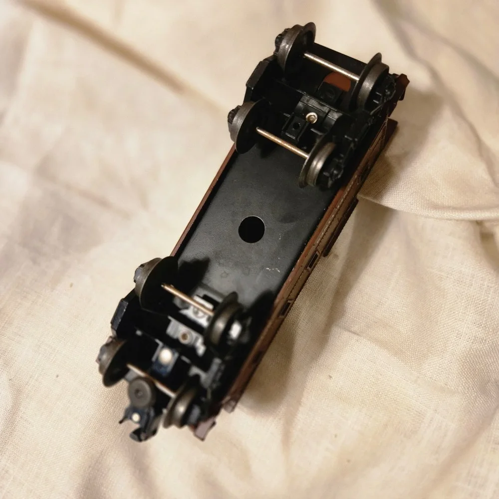 VTG Lionel Postwar O27 Black Coal Tender Toy Train Rolling Stock Steam Accessory